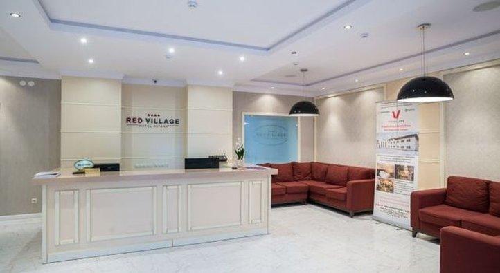 Red Village Hotel Astana Exterior foto