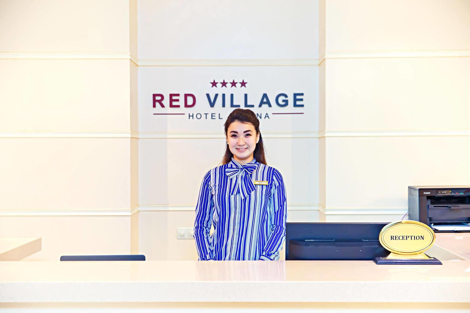 Red Village Hotel Astana Exterior foto